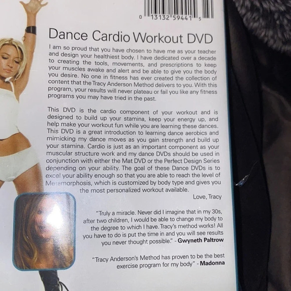 Tracy Anderson The Method Dance Cardio workout DVD - Picture 4 of 8